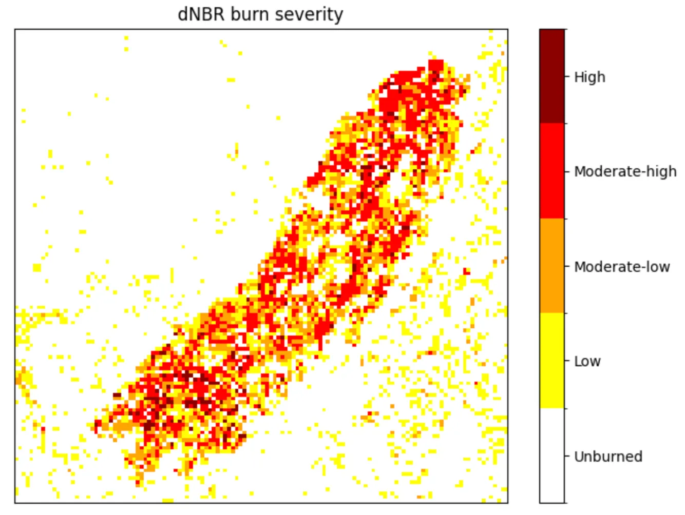 Burn severity segmentation
