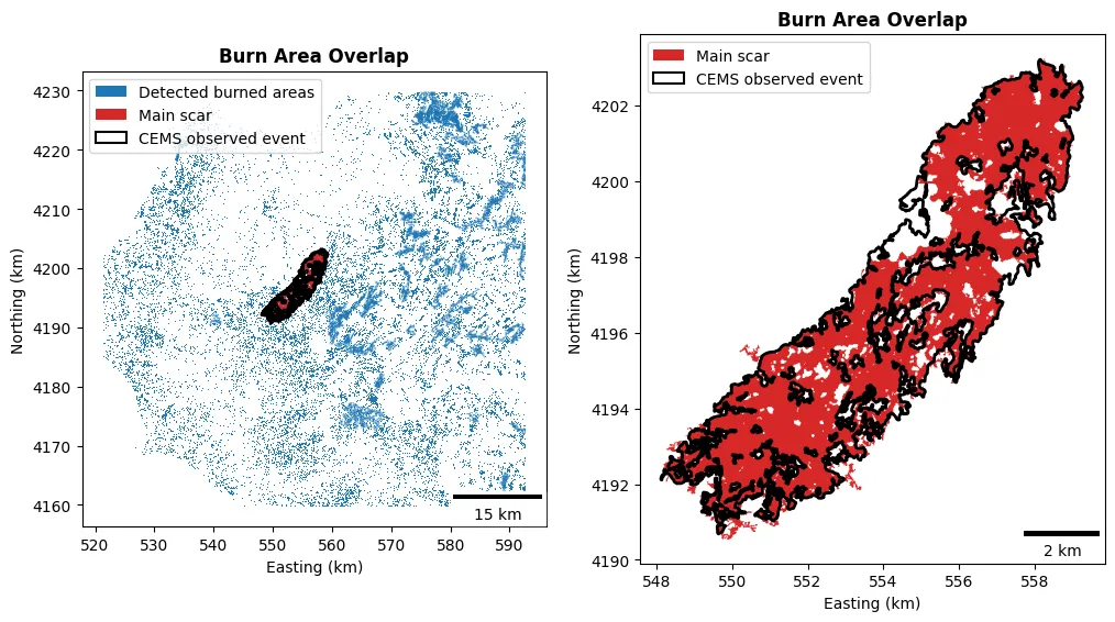 Burned scar segmentation