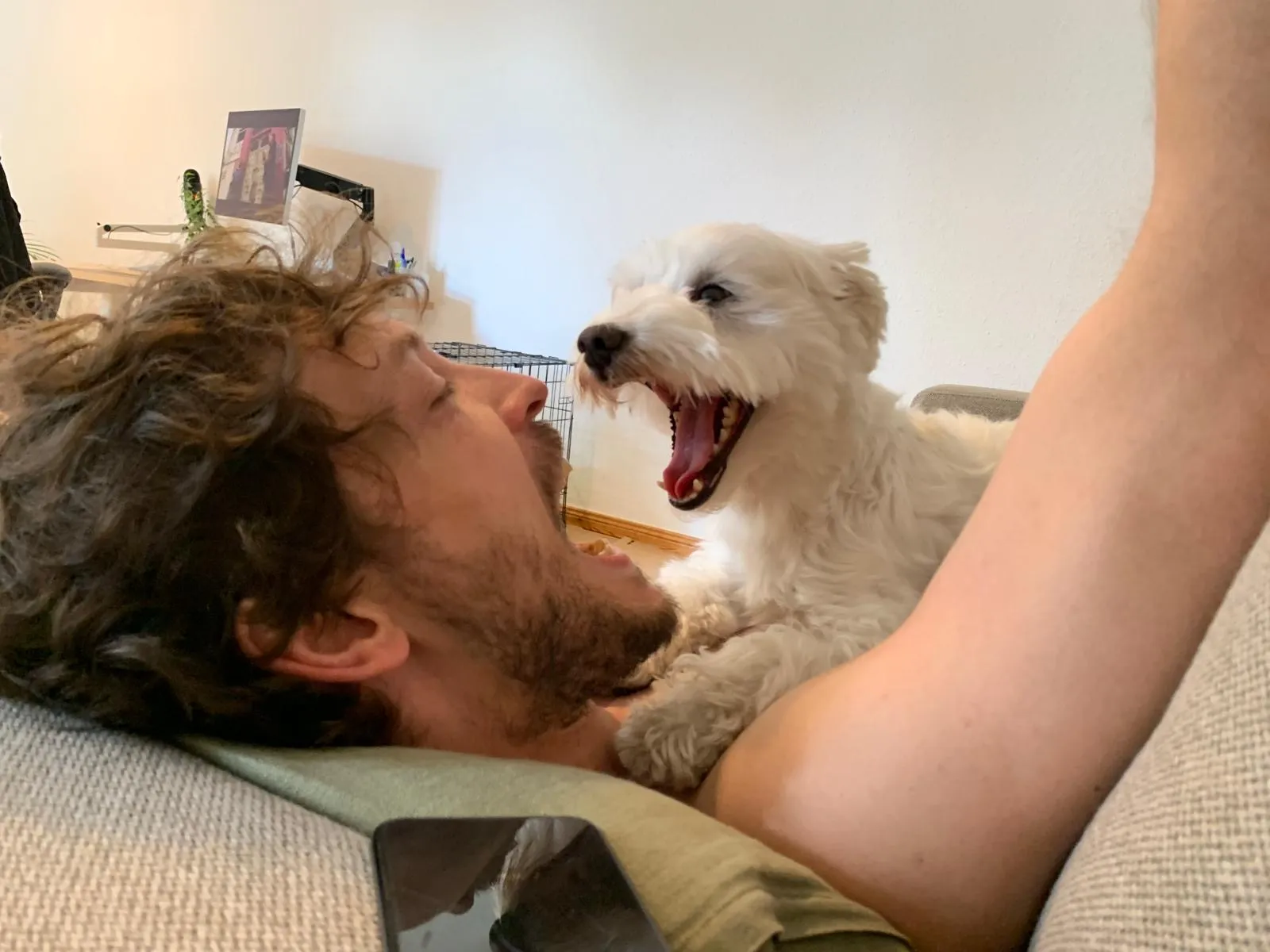 A shot of me and Topolino.